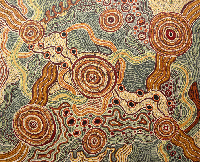 Minyma Kutjara (Deux Femmes près d'Ernabella), 2024 - Daisybell Kulyuru