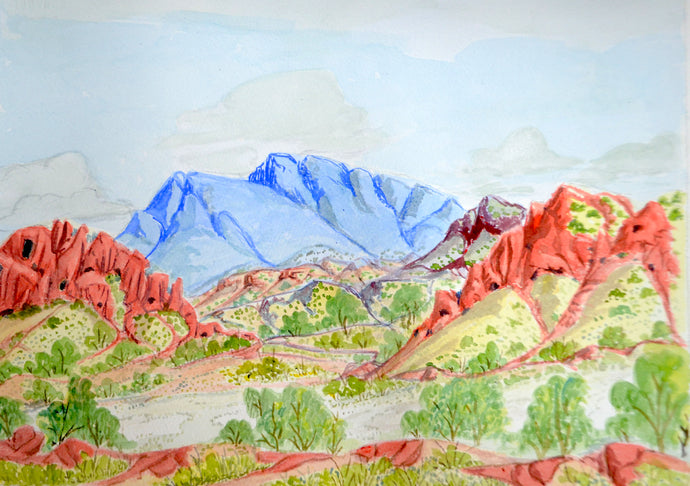 Exposition "Tjuritja Nana Mara to Paris"