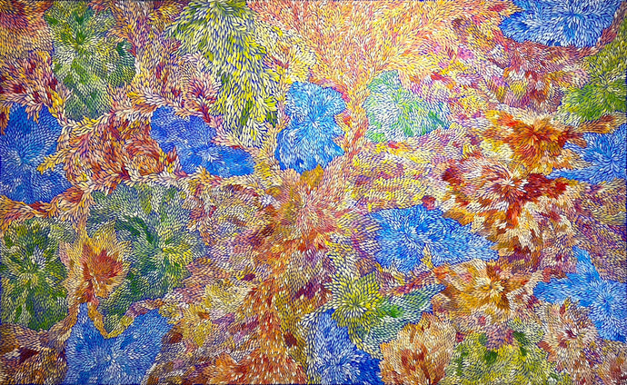Ininti at Muruntji (Ininti à Muruntji), 2023 - Patricia Multa