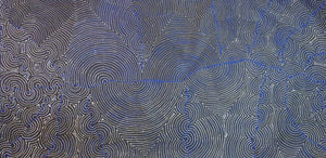 Peinture "Rêve de Mina Mina" de Christine Nakamarra Curtis