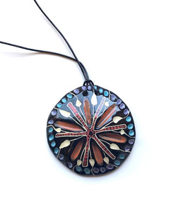 Pendant "Spirit of the Anemone" by Penny Evans