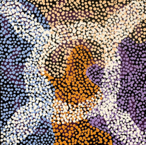 Peinture "Rêve de l'Emeu" de Margaret Nangala Gallagher