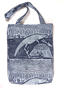 Tote Bag 'Kunga (Crocodile)' - Jacinta Lamilami