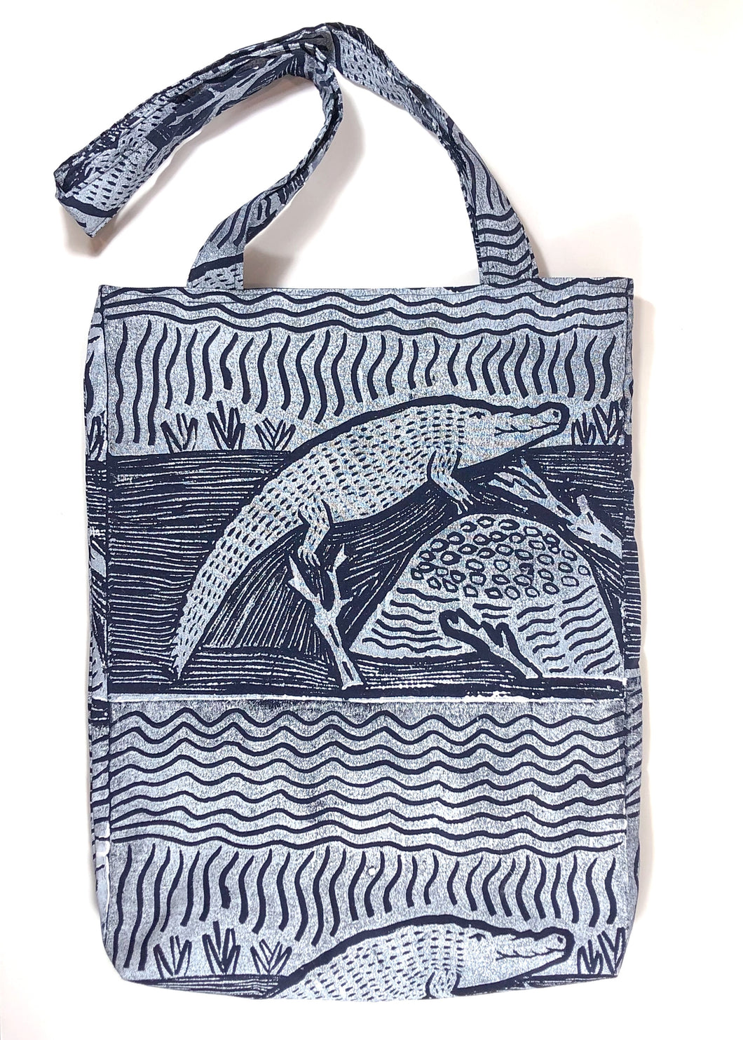 Tote Bag 'Kunga (Crocodile)' - Jacinta Lamilami