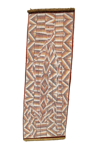Peinture sur écorce 