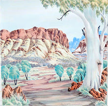 Foulard/Pochette "Monts MacDonnell de l'Ouest" de Hubert Pareroultja