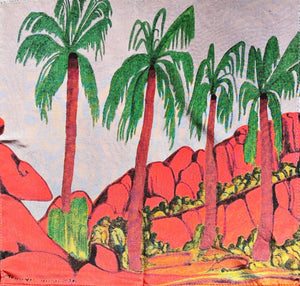 Foulard/Pochette "Alyape (Palm Valley)" de Mervyn Rubuntja