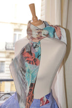 "West MacDonnell Mountains" scarf by Hubert Pareroultja